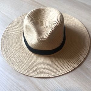 NWT Madewell Packable Mesa Straw Hat